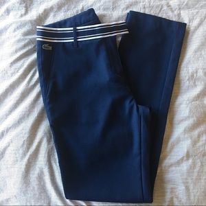Lacoste Navy Tapered Trousers